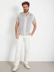 G16 mid rise straight jeans